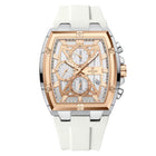 rose gold white